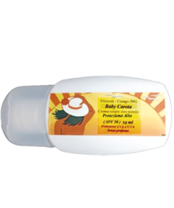 BABY CAROTA crema solare teintèe  viso SPF 30