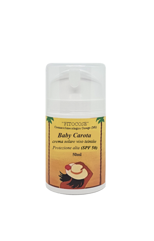 BABY CAROTA crema solare teintèe SPF 50