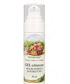 GEL schiarente all'acido KOJICO e GLICOLICO 10%