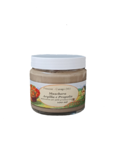 MASCHERA all'ARGILLA e PROPOLIS