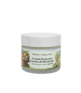 CREMA levigante viso alla farina di MANDORLE 50ml