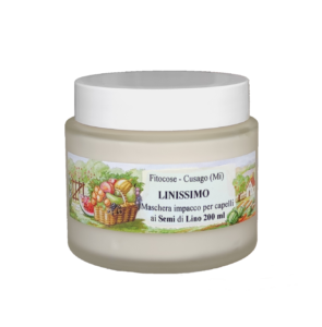 LINISSIMO maschera impacco ai SEMI di LINO