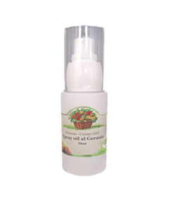 Spray oil al Geranio e Citronella