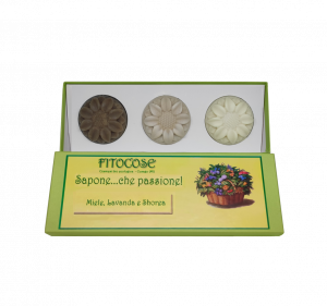 COFANETTO sapone naturali